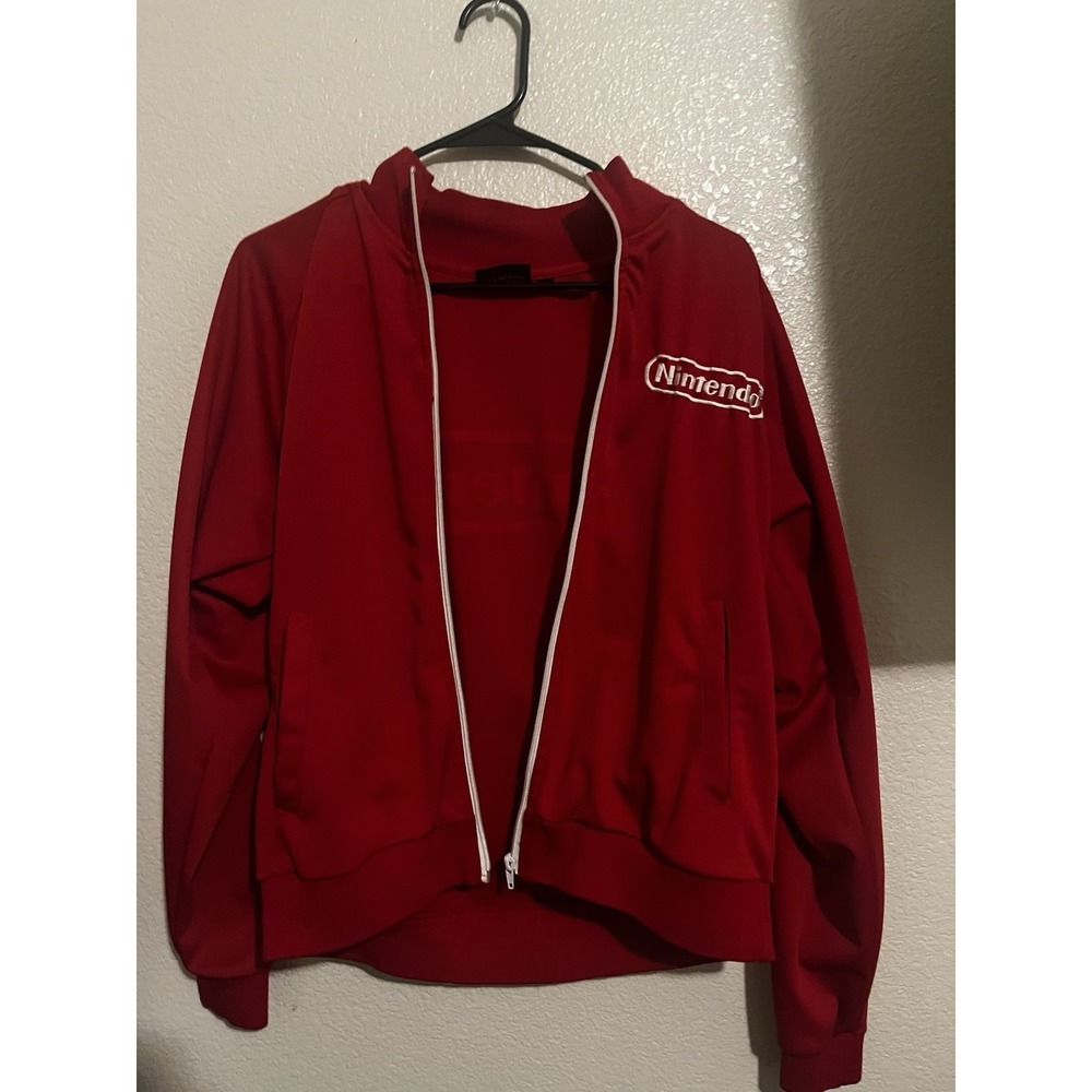Vintage‎ 2003 Nintendo Track Jacket Full-Zip Tracksuit Top